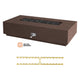 Firegear Sanctuary 1 76x38-Inch Pro Series Concrete Gas Fire Table