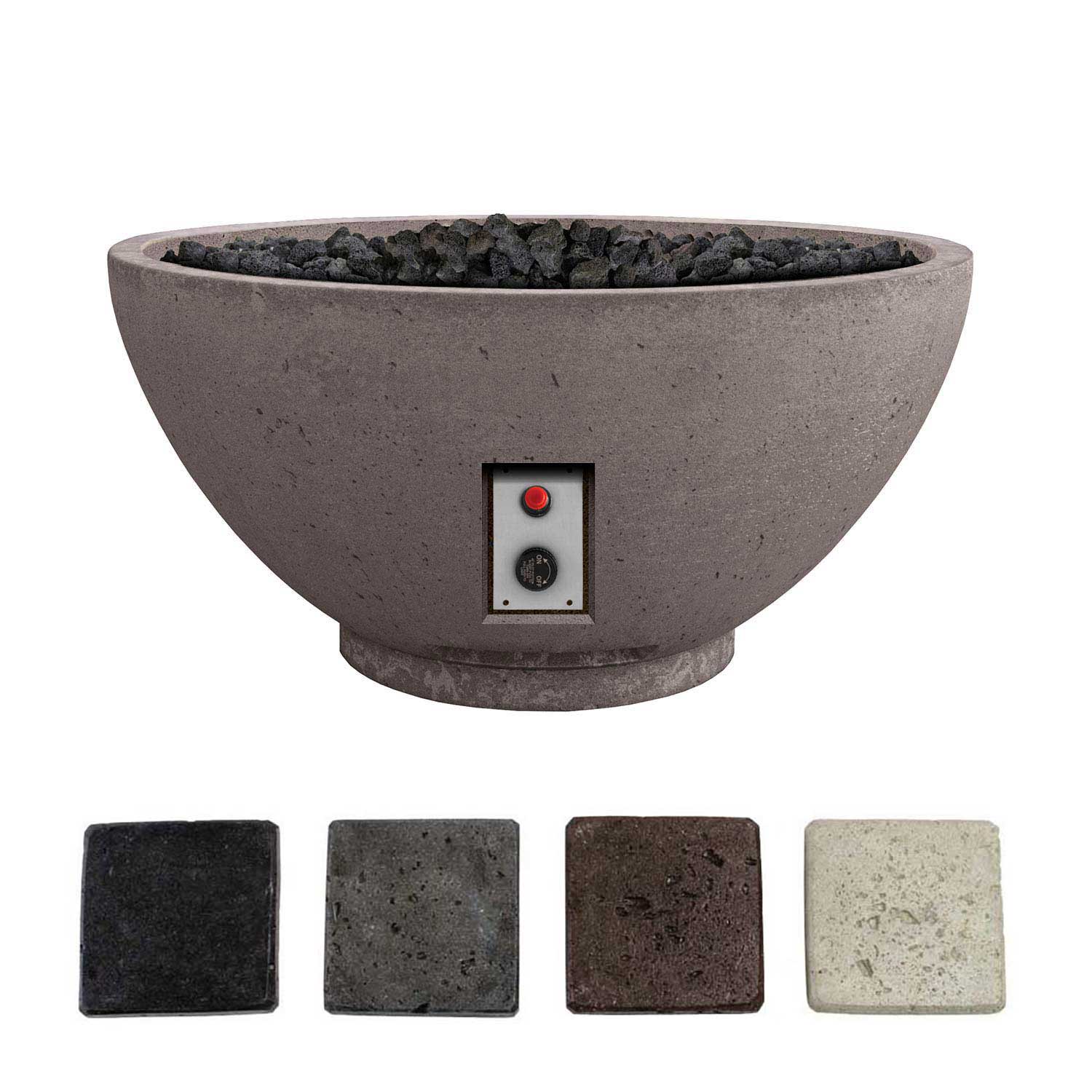 Firegear SAN3-Config Sanctuary Gas Fire Bowl, 30-Inch