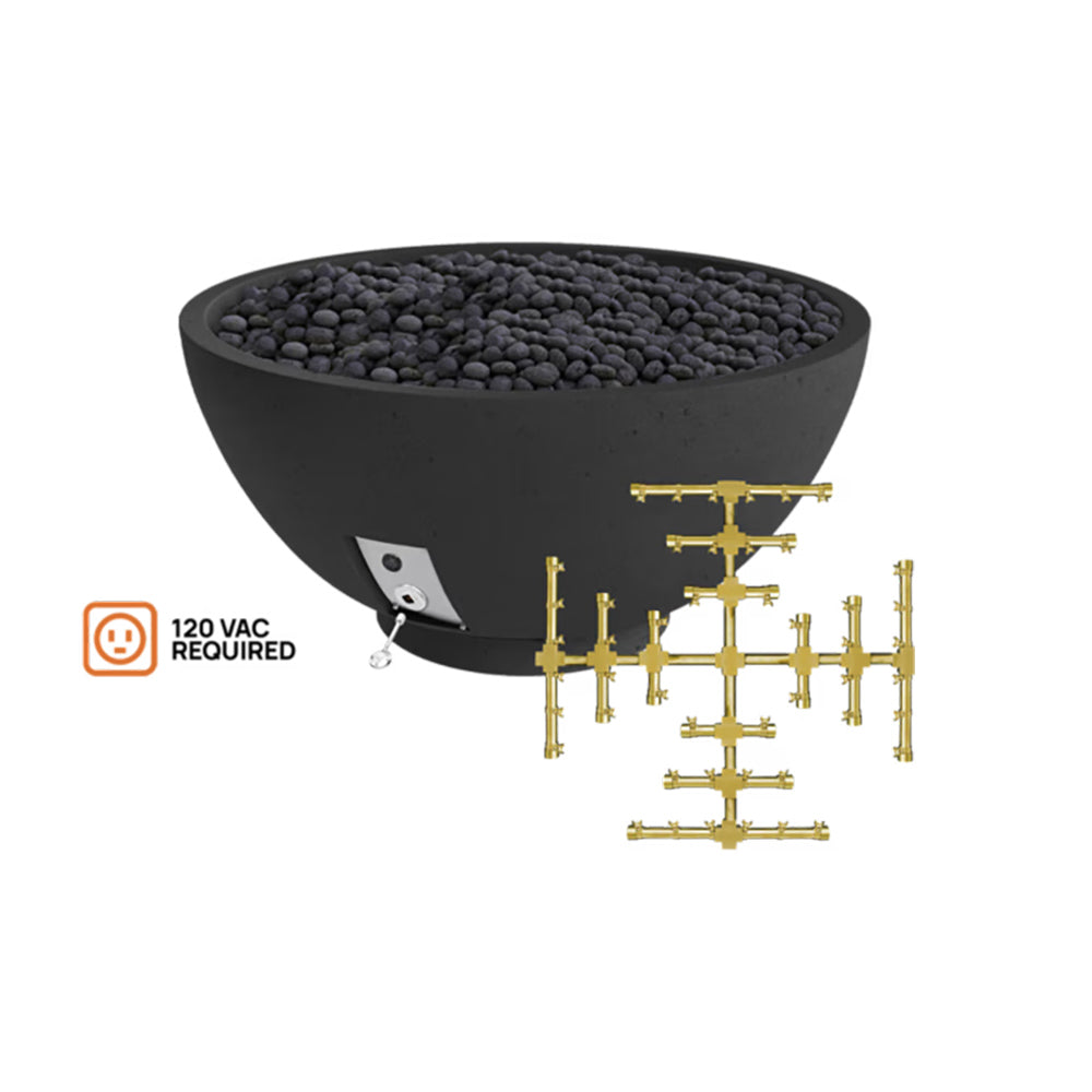 Firegear Sanctuary 2 39-Inch Pro Series Concrete Gas Fire Bowl