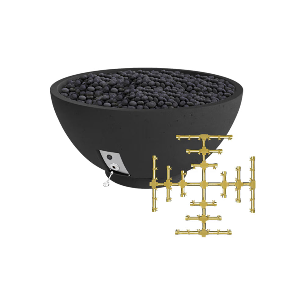 Firegear Sanctuary 2 39-Inch Pro Series Concrete Gas Fire Bowl