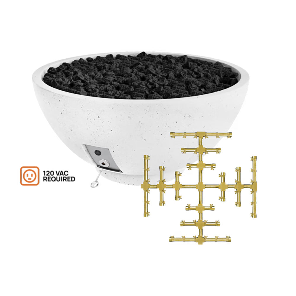 Firegear Sanctuary 2 30-Inch Pro Sereies Concrete Gas Fire Bowl