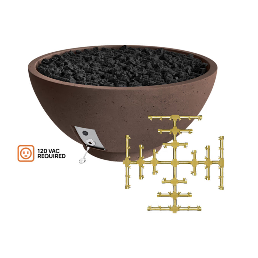 Firegear Sanctuary 2 30-Inch Pro Sereies Concrete Gas Fire Bowl