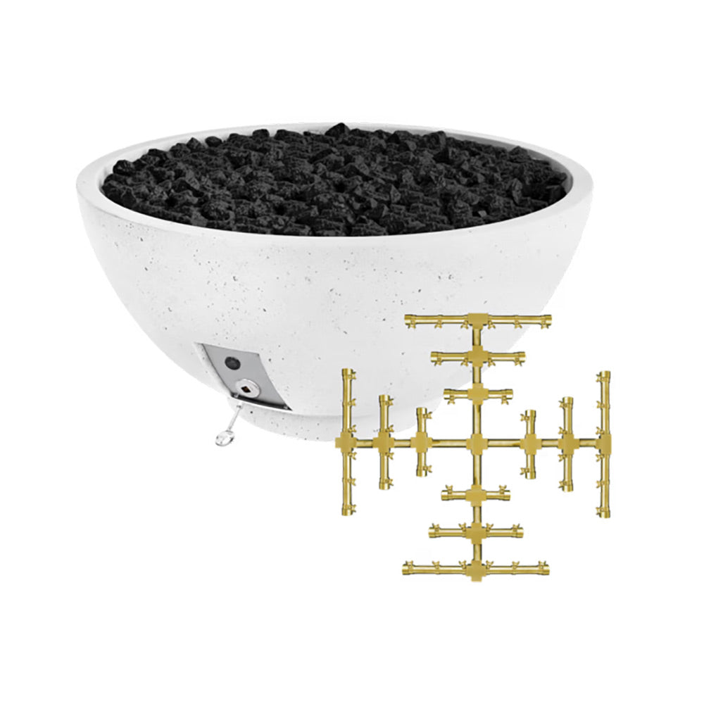 Firegear Sanctuary 2 30-Inch Pro Sereies Concrete Gas Fire Bowl