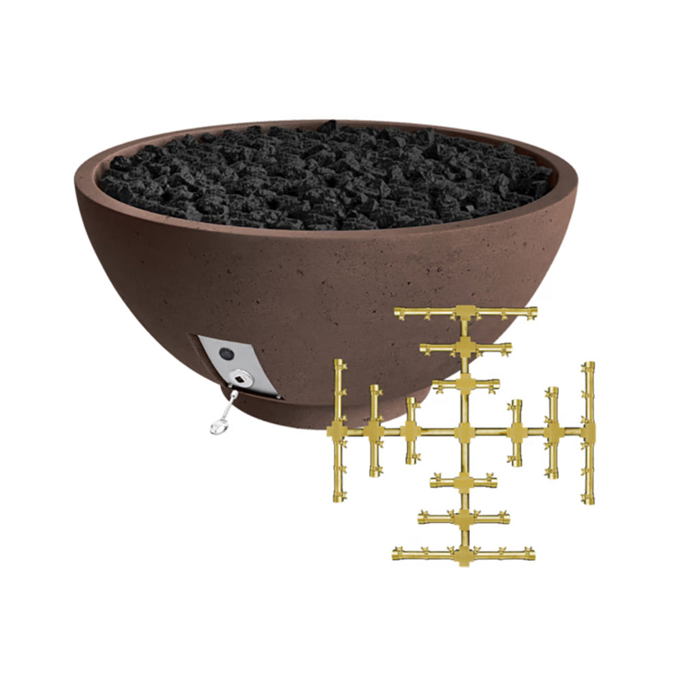 Firegear Sanctuary 2 30-Inch Pro Sereies Concrete Gas Fire Bowl