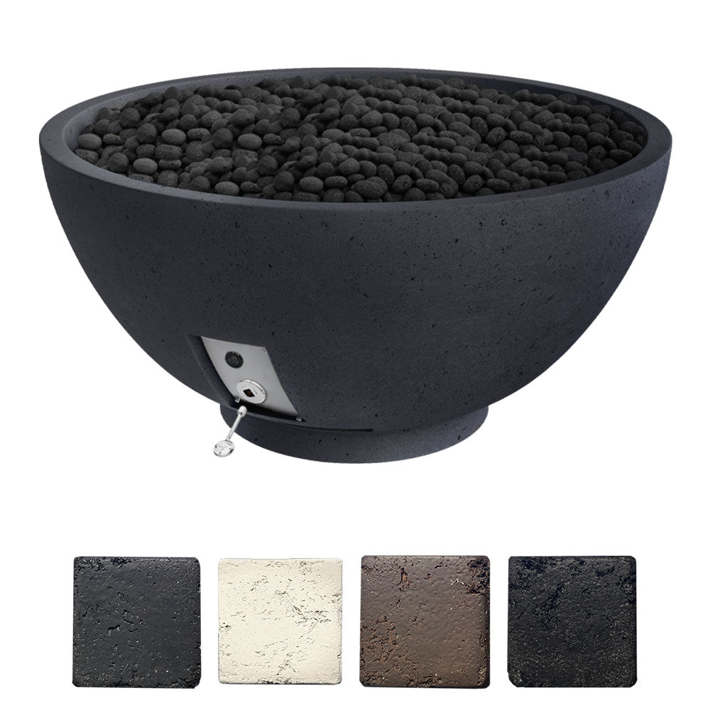 Firegear SAN3-Config Sanctuary Gas Fire Bowl, 30-Inch
