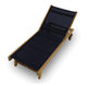 Royal Teak Collection Teak Lounging Sundaze Sling Chair