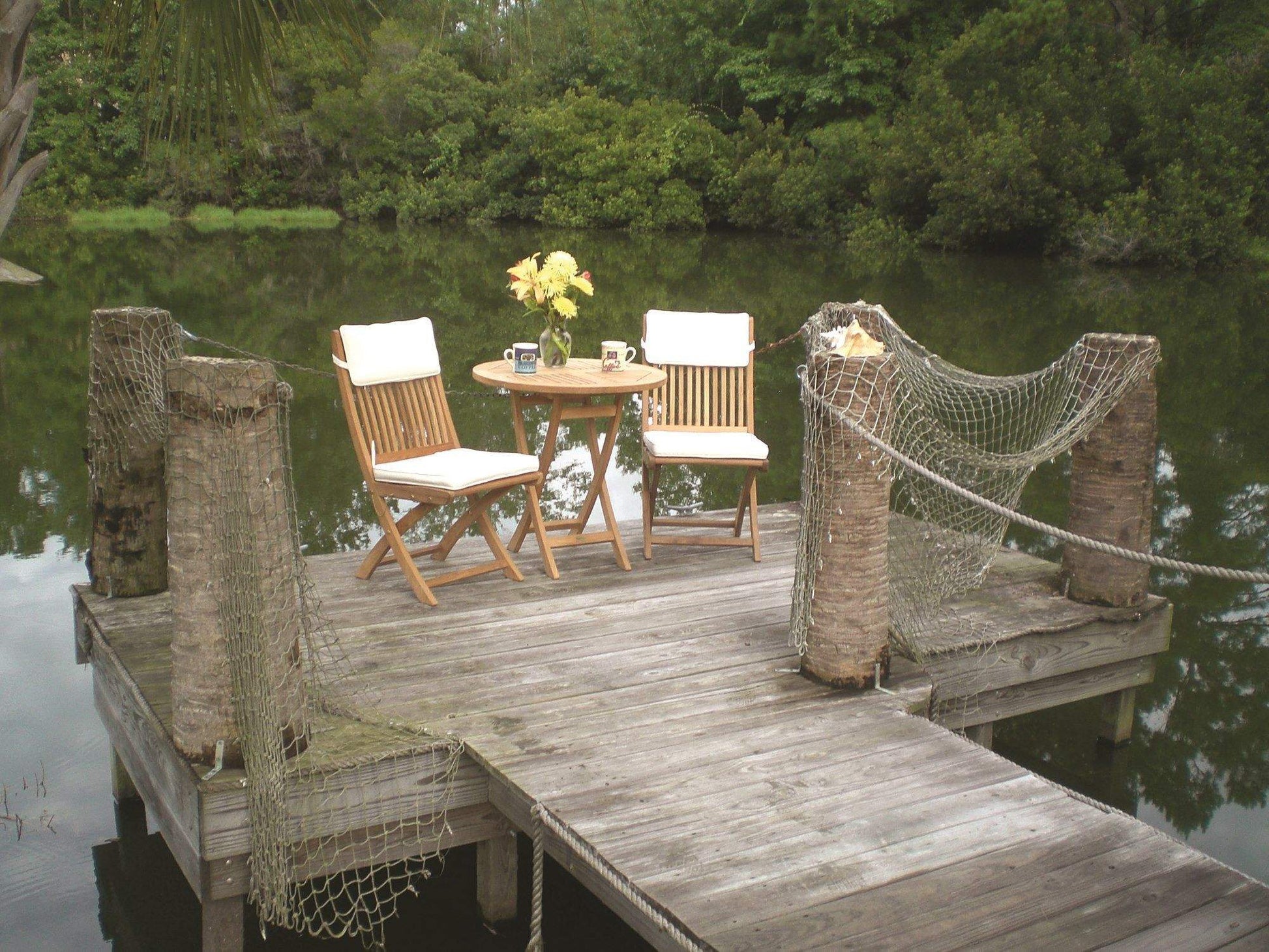 Royal Teak Collection Sailor Teak Folding Side Chair