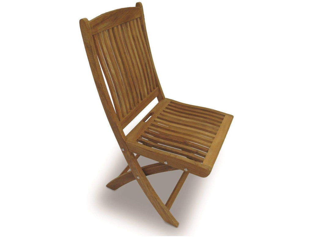 Royal Teak Collection Sailor Teak Folding Side Chair