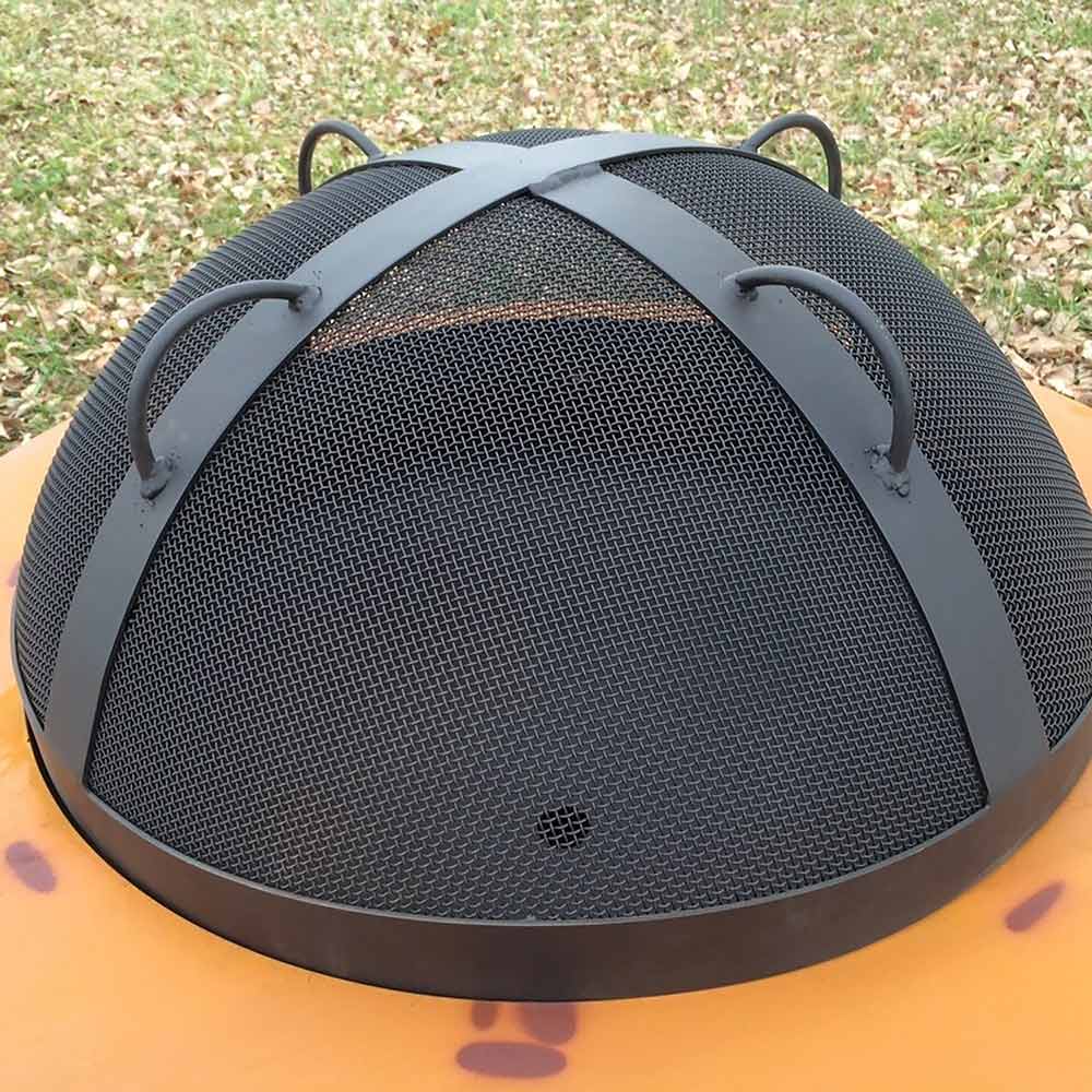 Fire Pit Art Spark Guard, 27.5 Inches