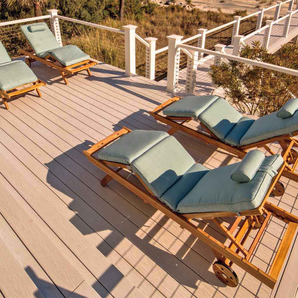 Royal Teak Collection Teak Lounging Sun Bed Chair