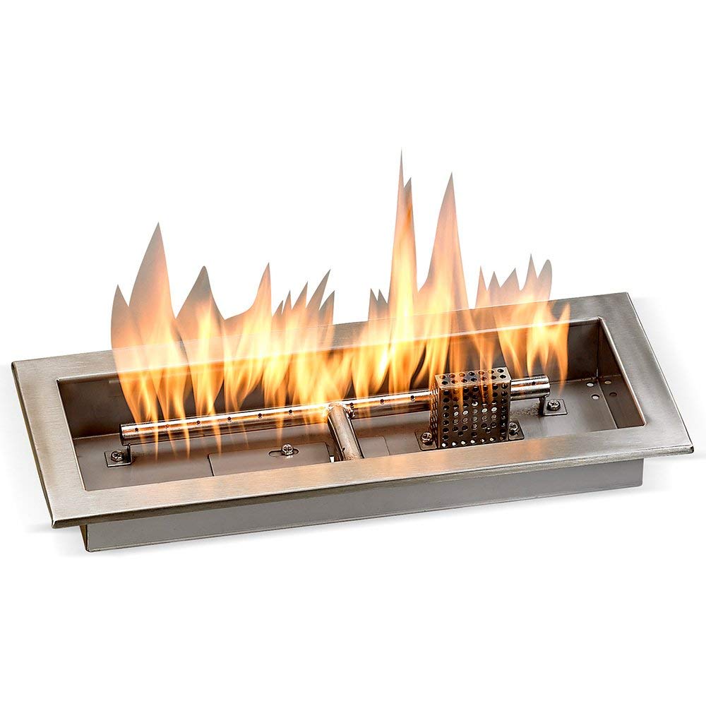 American Fire Products CSA Certified Rectangular Spark Ignition Fire Pit Kit