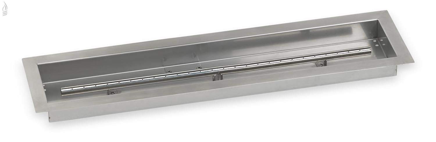 American Fire Glass Drop-In Fire Pit Burner Pan - Thumbnail 3