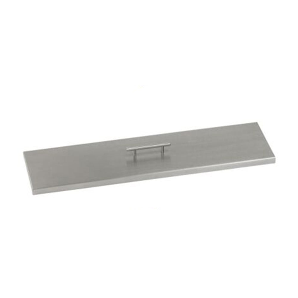 American Fire Products Linear Channel Stainless Steel Drop-In Pan Fire Pit Kit with Electronic Ignition