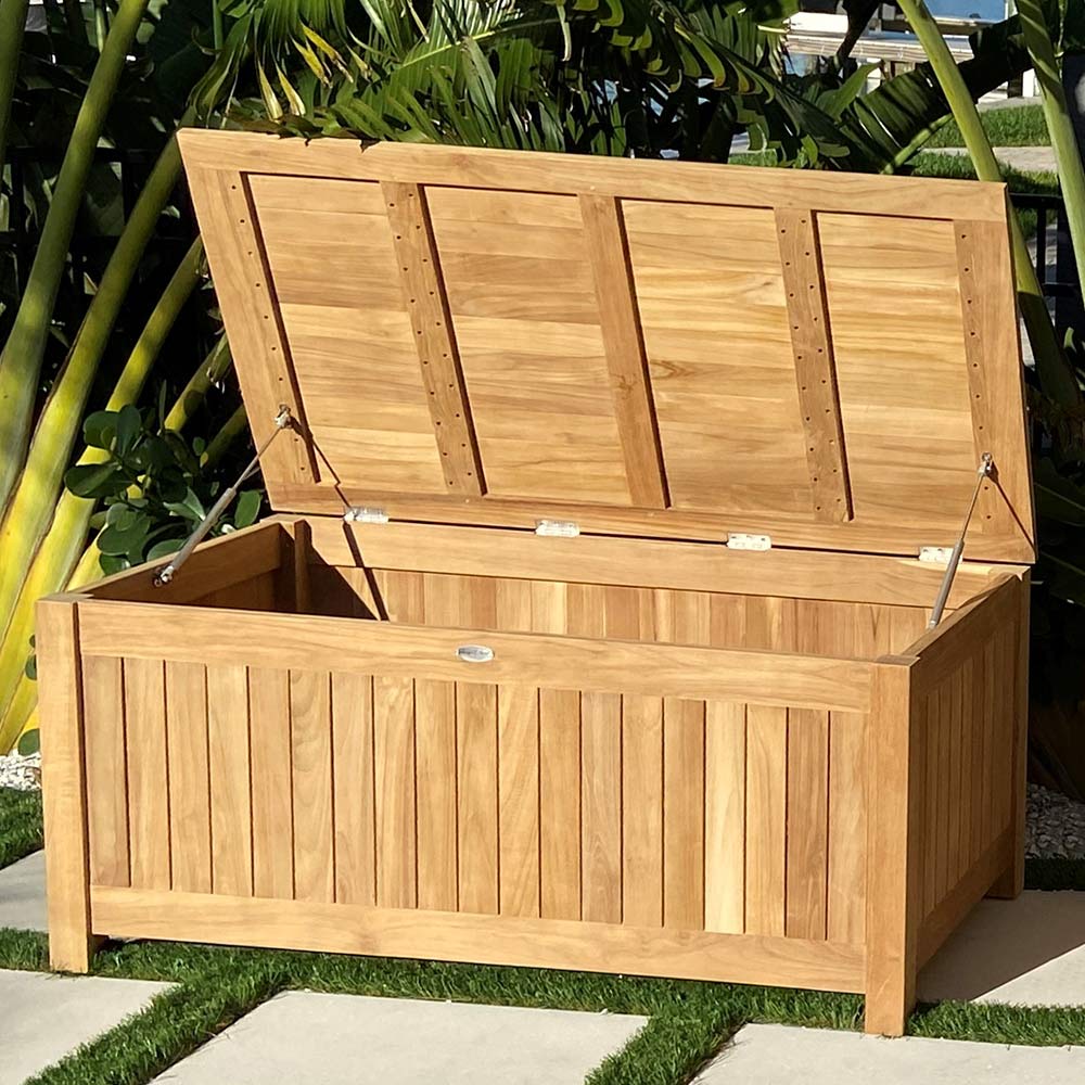 Royal Teak Collection Teak Storage Box