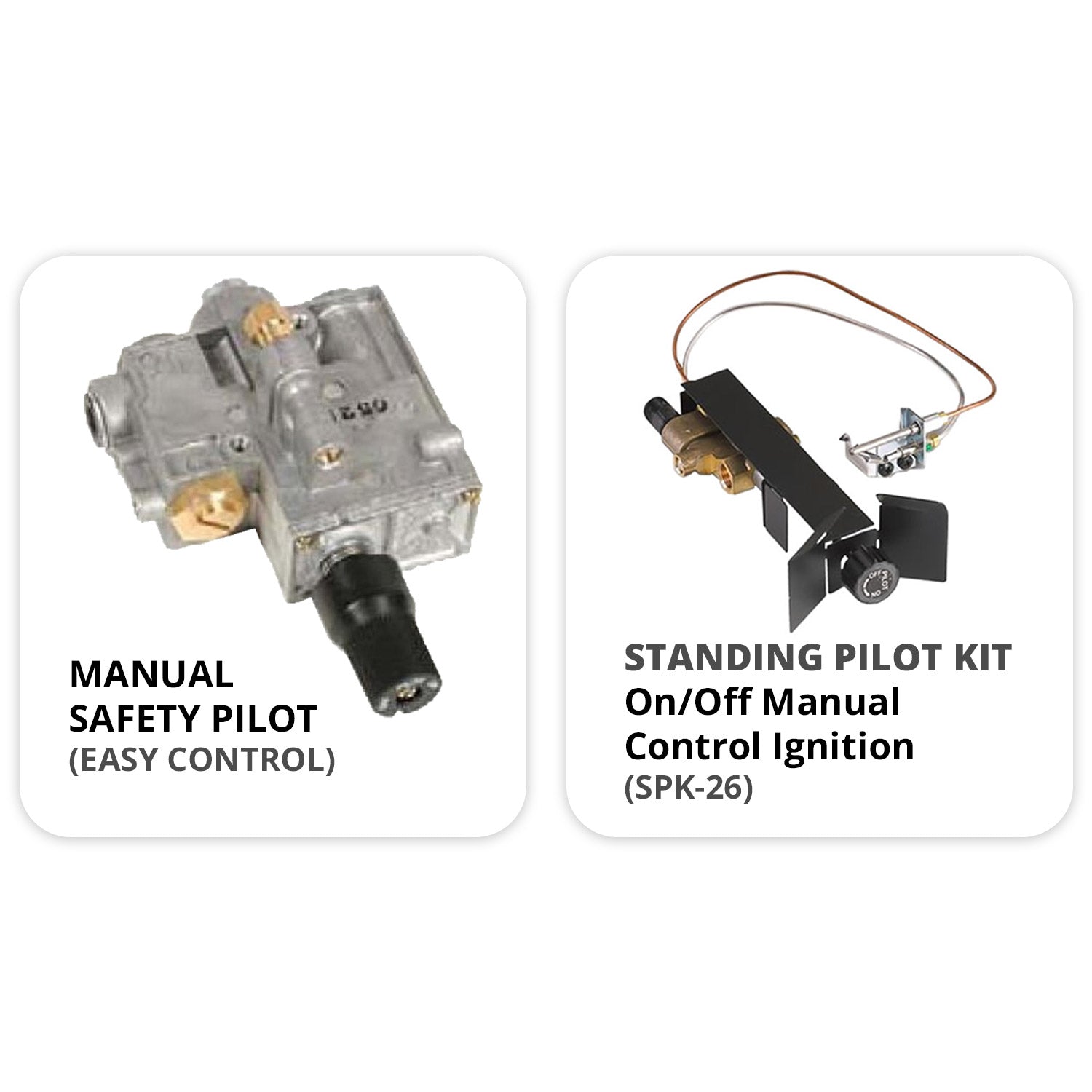 Real Fyre CHB Charred Royal English Oak Vented Gas Log Set, Stainless Steel, Double Sided