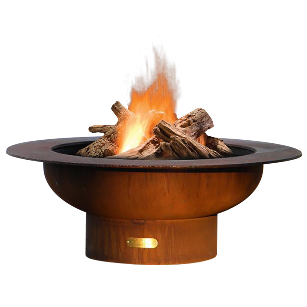 Fire Pit Art Saturn Wood Fire Pit