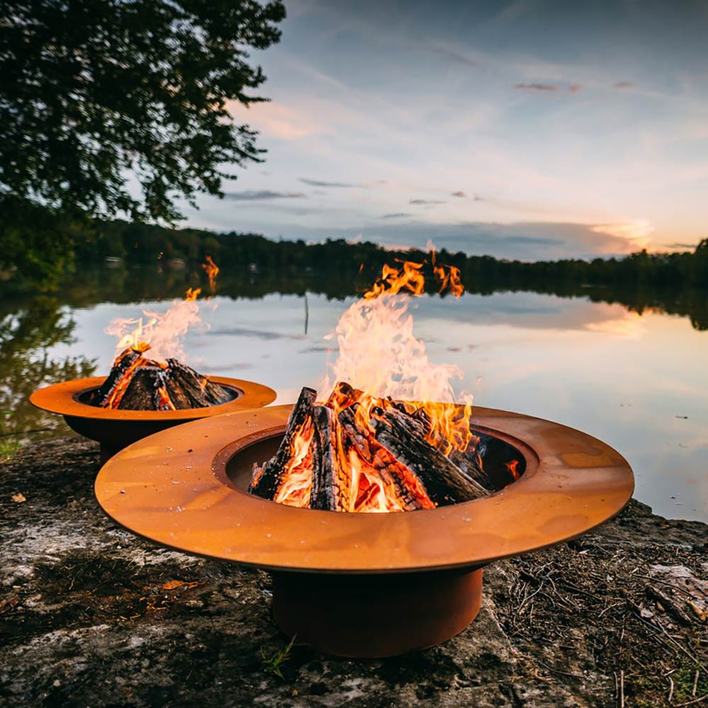 Fire Pit Art SATC Saturn Gas Fire Pit