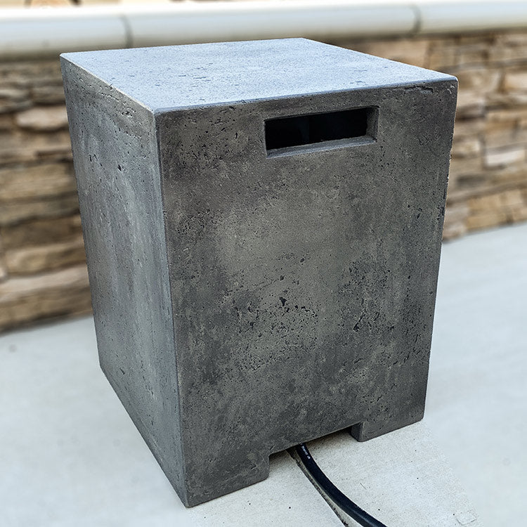 Prism Hardscapes Sausalito Concrete Propane Enclosure, 20x20-Inch