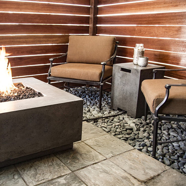 Prism Hardscapes PH-417 Sausalito Concrete Propane Enclosure, 20x20-Inch