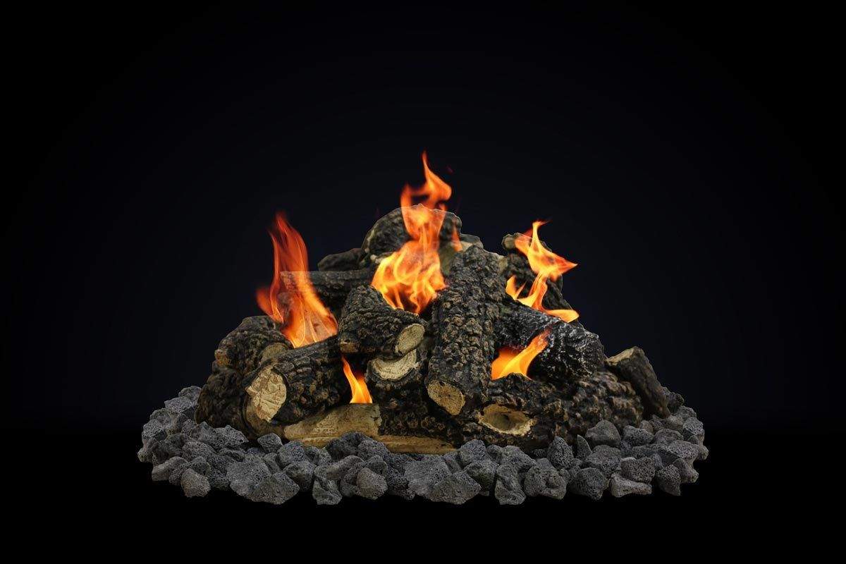 Firegear Spit Fire Refractory Log Set for Outdoor Fire – Firepits