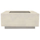 Prism Hardscapes Tavola 42 Concrete Gas Fire Pit, 42x42-Inch