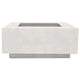 Prism Hardscapes Tavola 42 Concrete Gas Fire Pit, 42x42-Inch