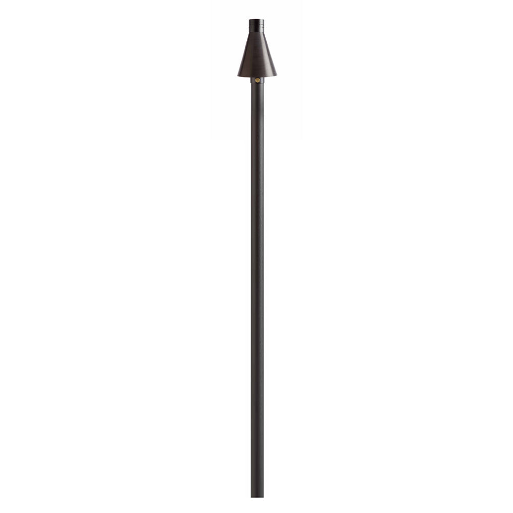 HPC Fire Black Aluminum Match Light Torch Head with 8-Foot Post