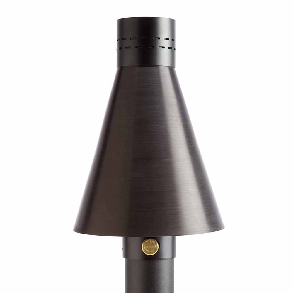 HPC Fire Black Aluminum Match Light Torch Head with 8-Foot Post