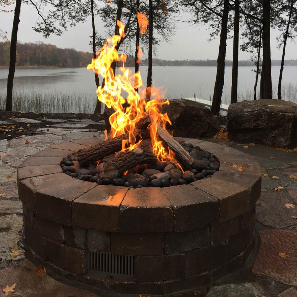 FIERTE SOIGNE MC 5点セット Spotix Penta HPC Match Lit Fire Pit Burner Torpedo Kits – Firepits