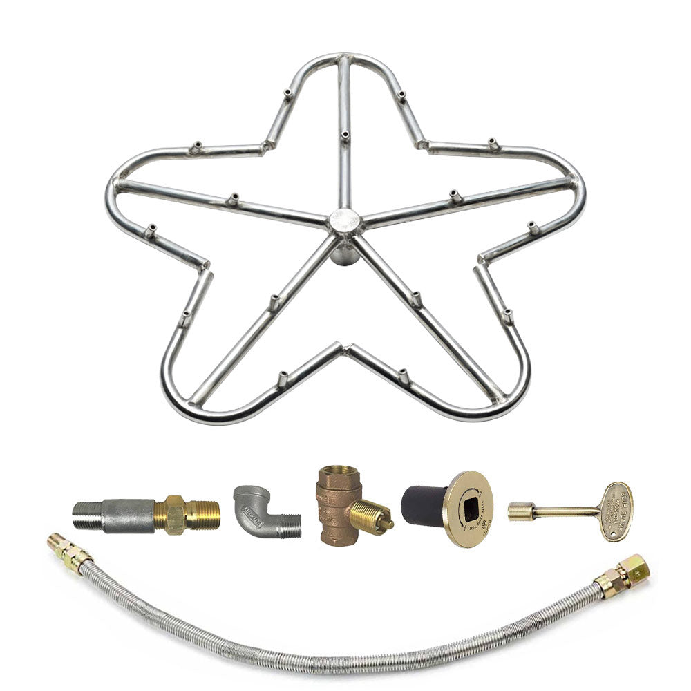 Spotix Penta HPC Match Lit Fire Pit Burner Torpedo Kits