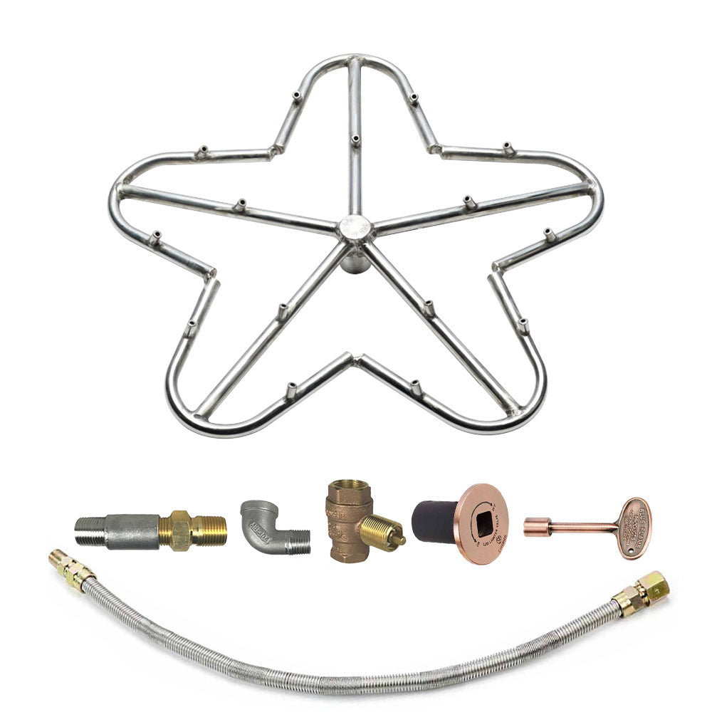 Spotix Penta HPC Match Lit Fire Pit Burner Torpedo Kits