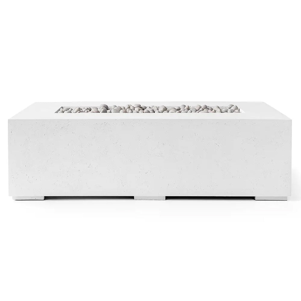 HPC Fire Dekko Sonoma Lightweight Concrete Gas Fire Pit, 56-Inch