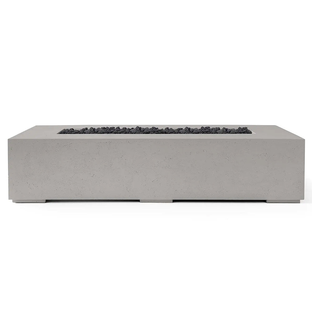 HPC Fire Dekko Sonoma Lightweight Concrete Gas Fire Pit, 72-Inch