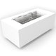 HPC Fire Tejas 48x24-Inch Rectangular Metal Fire Pit with Torpedo Burner