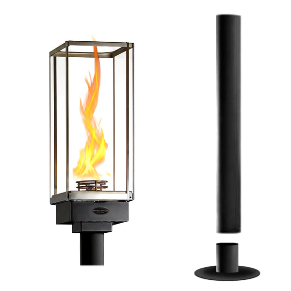 Tempest Torch Gas Torch Head with Deck Mount Assembly – Firepits