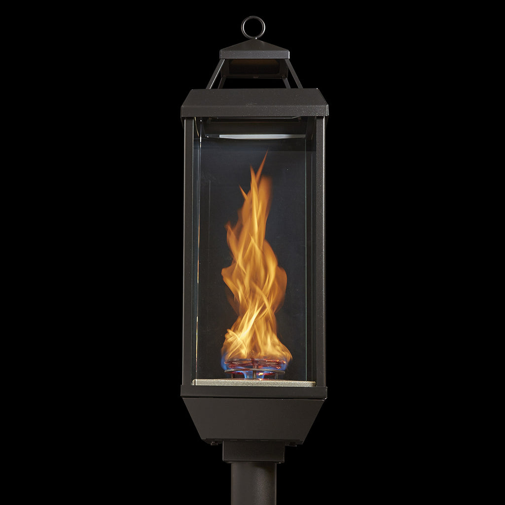 Tempest Torch Gas Lantern Torch Head with Deck Mount Assembly