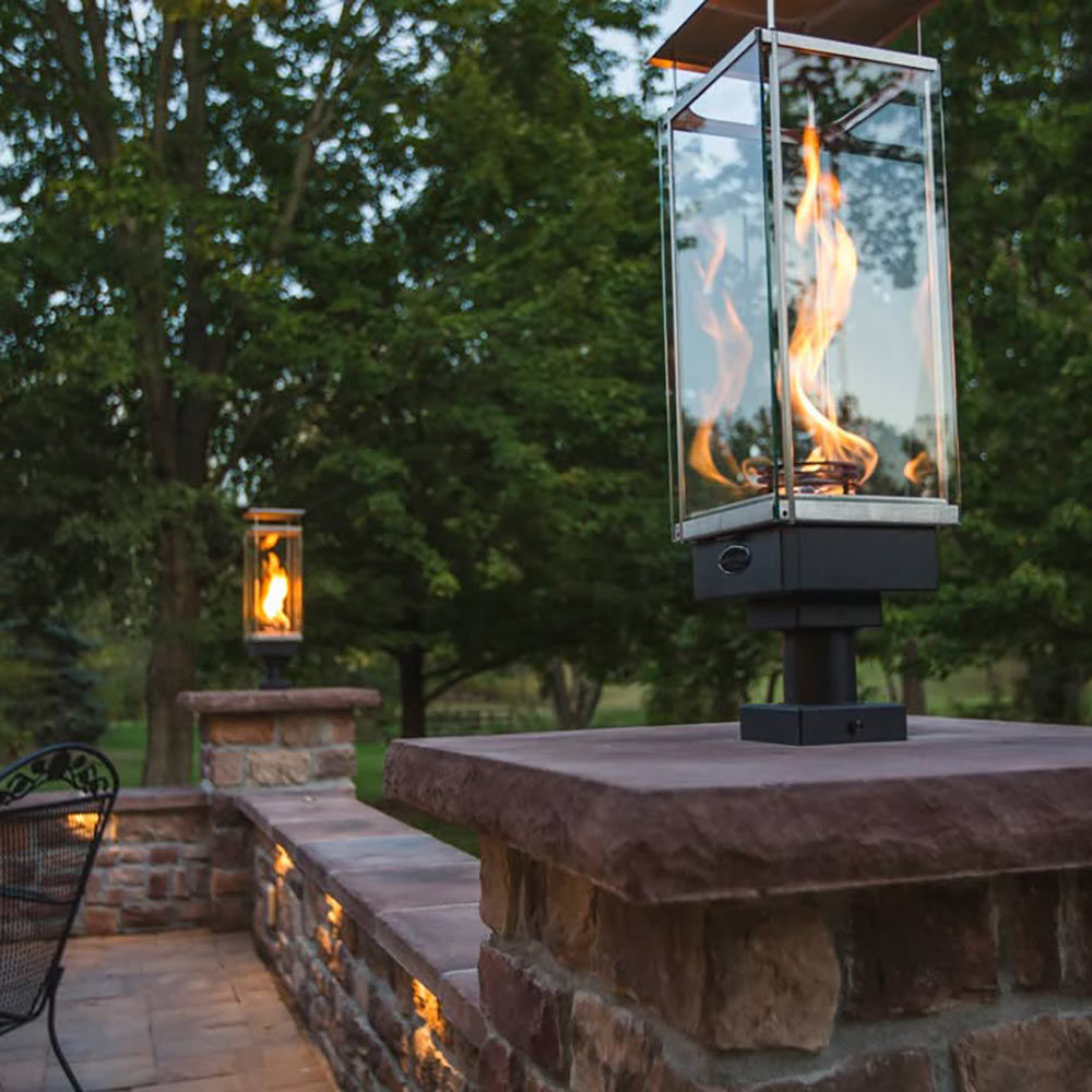 Tempest Torch Gas Torch Head with Deck Mount Assembly