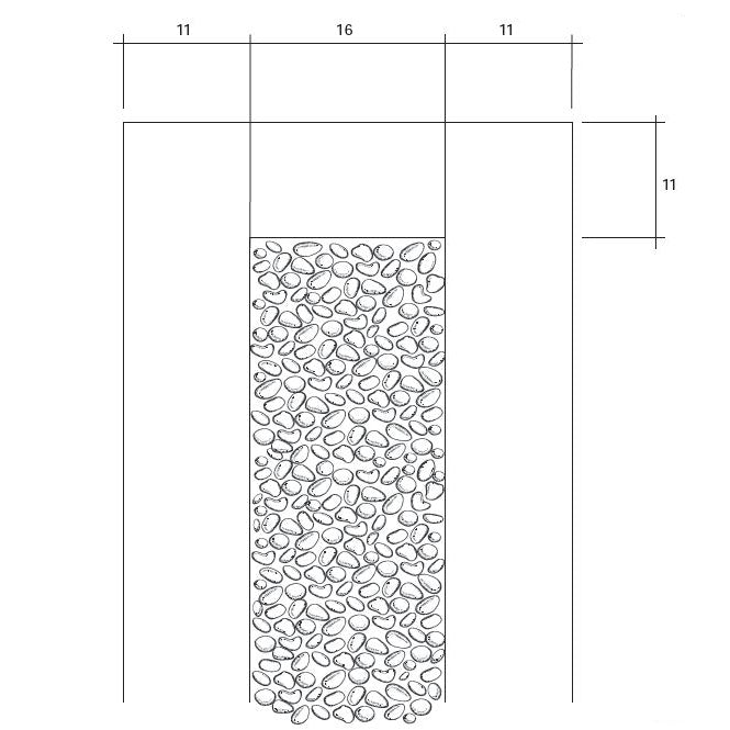 Prism Hardscapes Tavola 110 Concrete Gas Fire Pit, 110x38-Inch