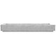 Prism Hardscapes PH-439 Tavola 110 Concrete Gas Fire Pit, 110x38-Inch