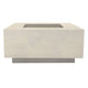 Prism Hardscapes PH-406 Tavola 2 Concrete Gas Fire Pit, 36x36-Inch