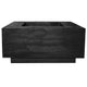 Prism Hardscapes Tavola 2 Concrete Gas Fire Pit, 36x36-Inch