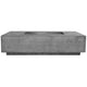 Prism Hardscapes Tavola 4 Concrete Gas Fire Pit, 66x38-Inch