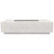 Prism Hardscapes Tavola 4 Concrete Gas Fire Pit, 66x38-Inch