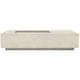 Prism Hardscapes Tavola 5 Concrete Gas Fire Pit, 80x38-Inch