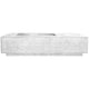 Prism Hardscapes Tavola 5 Concrete Gas Fire Pit, 80x38-Inch