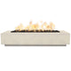 Prism Hardscapes PH-415 Tavola 6 Concrete Gas Fire Pit, 90x38-Inch