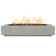Prism Hardscapes PH-415 Tavola 6 Concrete Gas Fire Pit, 90x38-Inch
