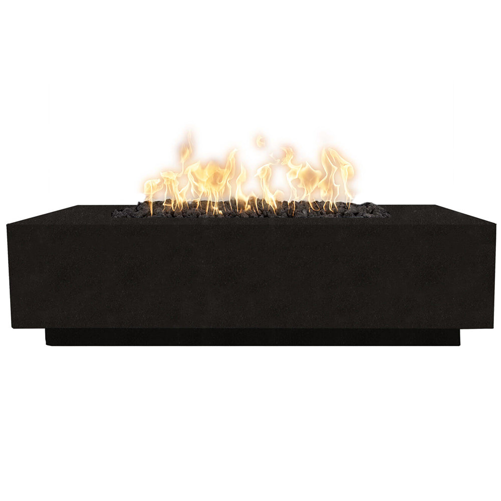 Prism Hardscapes Tavola 8 Concrete Gas Fire Pit, 60x32-Inch