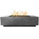Prism Hardscapes PH-473 Tavola 8 Concrete Gas Fire Pit, 60x32-Inch