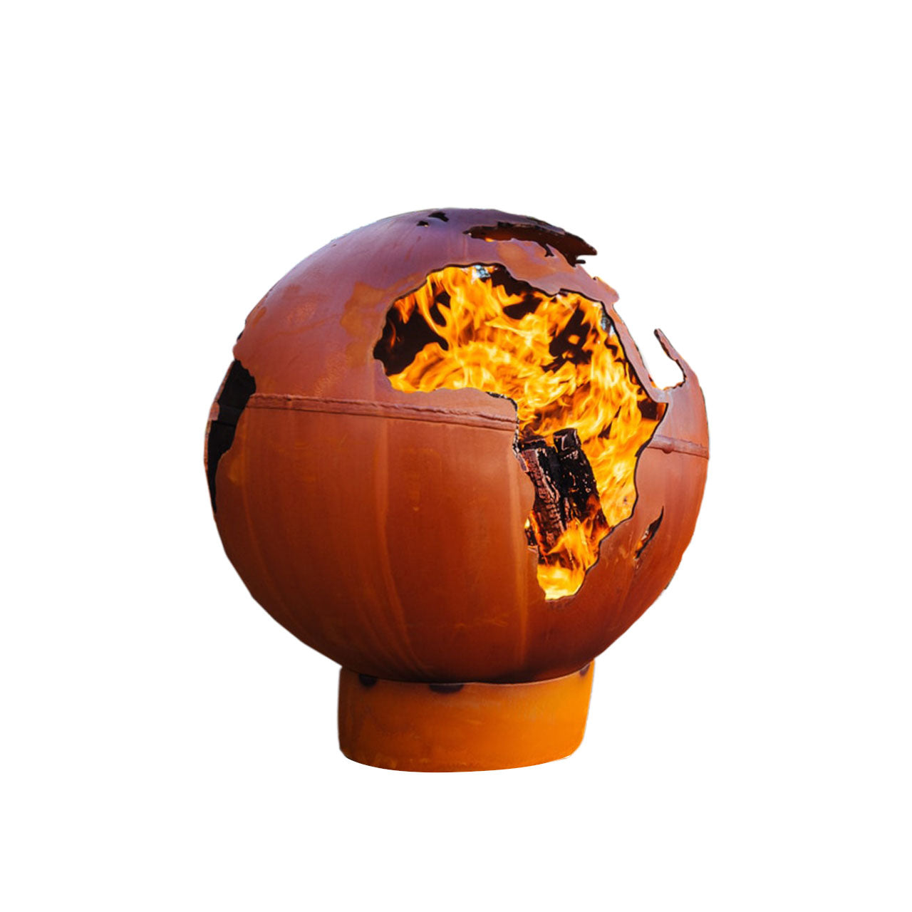 Fire Pit Art Rock Wood Fire Pit
